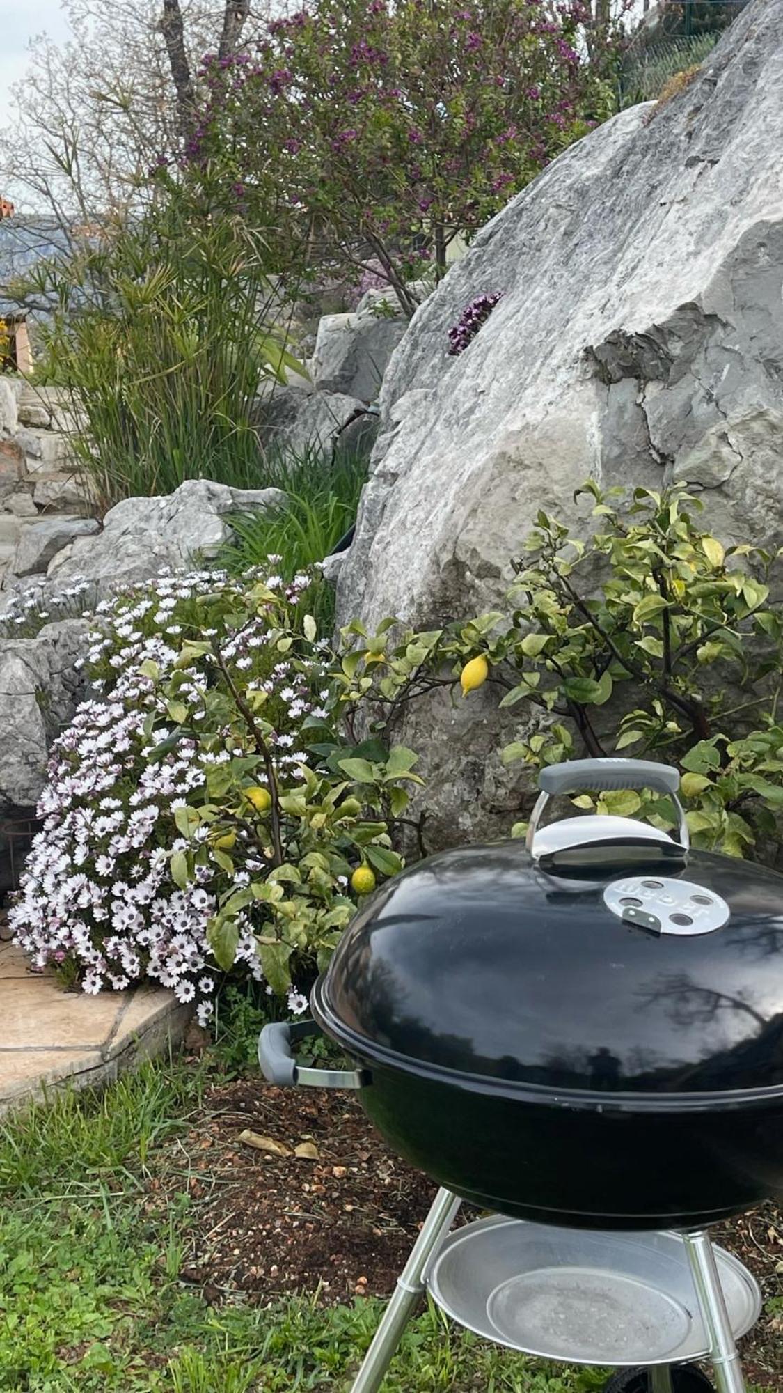 Rez De Jardin, Entre Mer Et Montagne Levens Kültér fotó